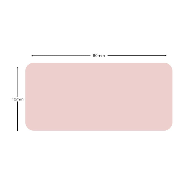 Blush Vegan Leather Desk Mat