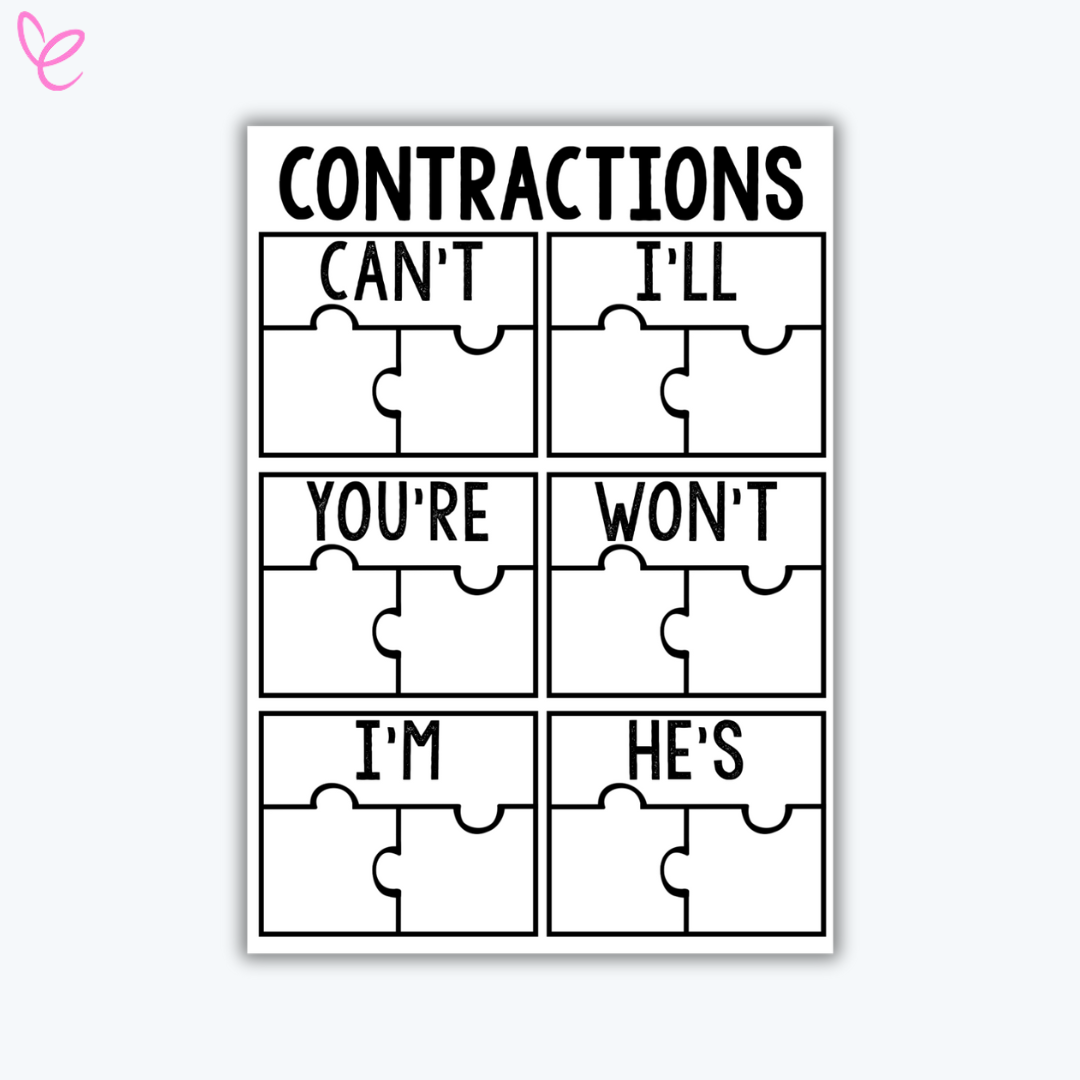 Contractions Activity