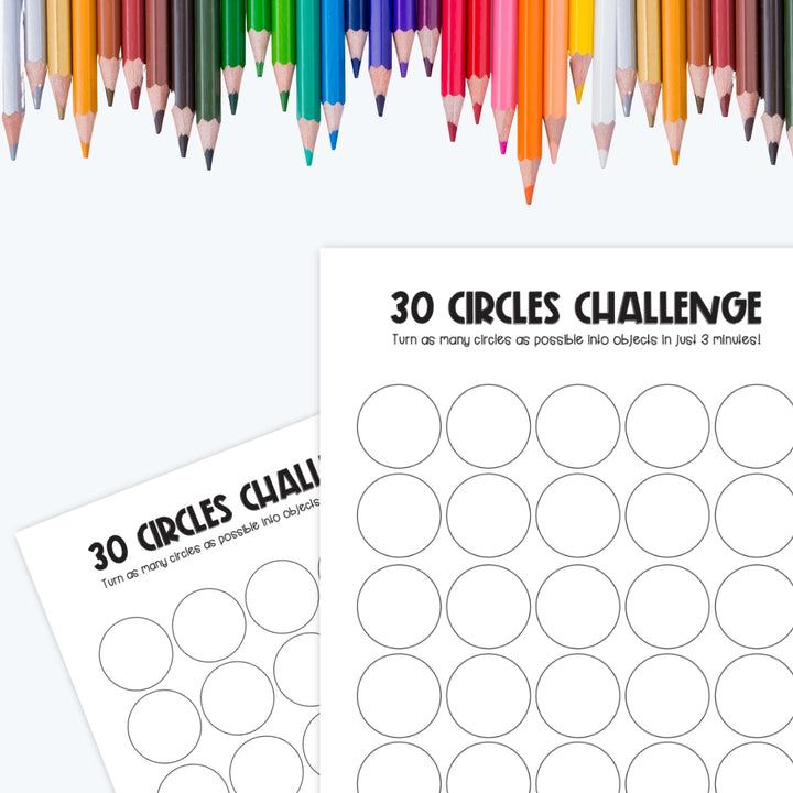 30 Circles Creative Thinking Challenge