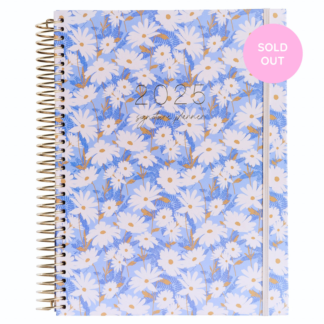 Wild Daisies | 2025 Signature Weekly | Neutrals