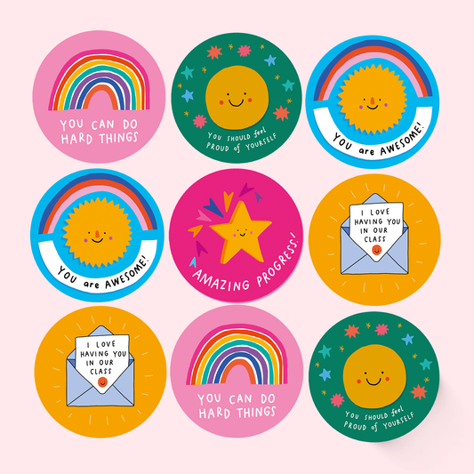 Sticker Sheets | Uplifting Stickers Mrs Edgar x Stacie Swift